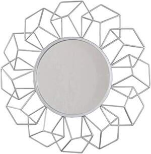 Your Home and Beyond Modern Contemporary 23.25x2x23.25 3D Geometrical Shaped Rou